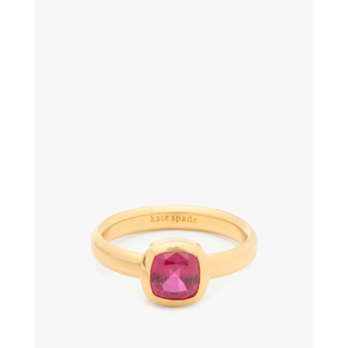 Kate Spade Fine Time To Shine Gem Ring