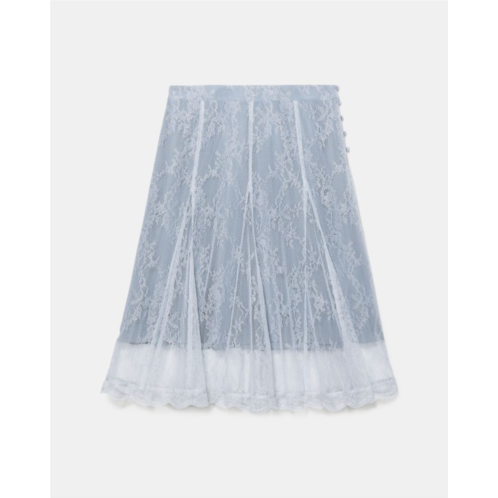 Kate spade Lurex Lace Midi Skirt
