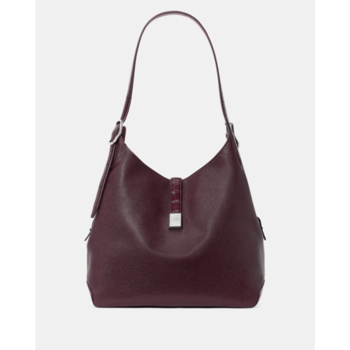 Kate spade Deco Croc Embossed Large Shoulder Bag