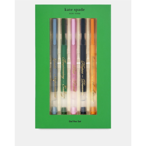 Kate spade Goals-aspirations Gel Pen Set