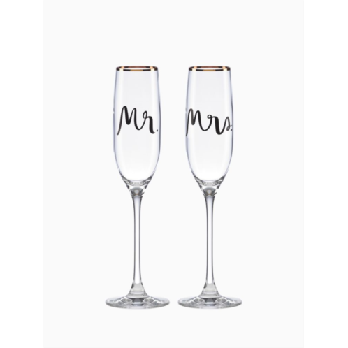 Kate spade Wedding Party Flute Pair