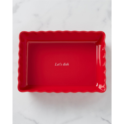 Kate spade Make It Pop Rectangular Baking Dish