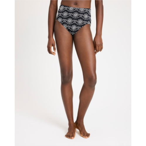 Kate spade Eyelet High Waist Bikini Bottom