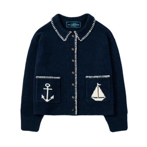 KIEL JAMES PATRICK New England Heirloom Cardigan in Seas the Day