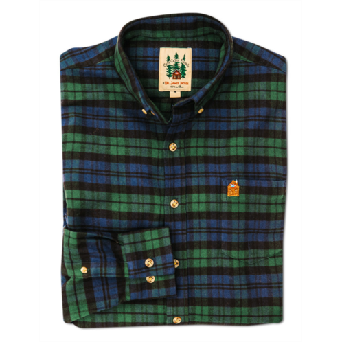 KIEL JAMES PATRICK Grandads Plaid Flannel Shirt