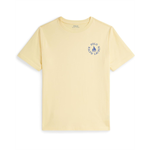 Boys Polo Ralph Lauren Kids Logo Cotton Jersey Tee (Big Kid)