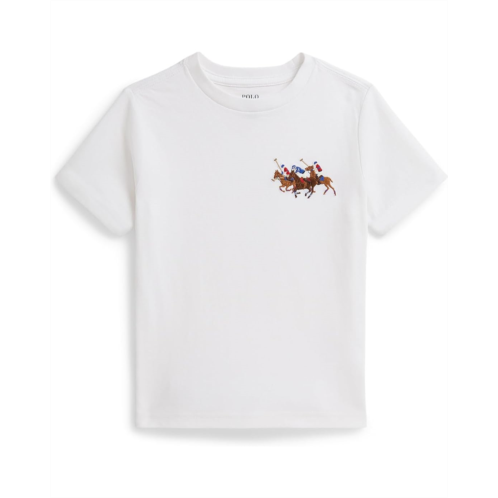 Polo Ralph Lauren Kids Triple-pony Cotton Jersey Tee (toddler/Little Kid)