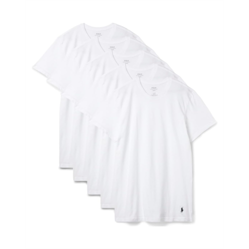 Mens Polo Ralph Lauren 5 Pack Cotton Classic Crews