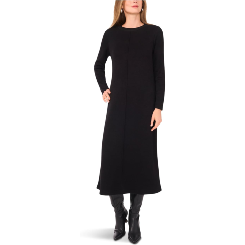 Vince Camuto Long Sleeve Midi Dress