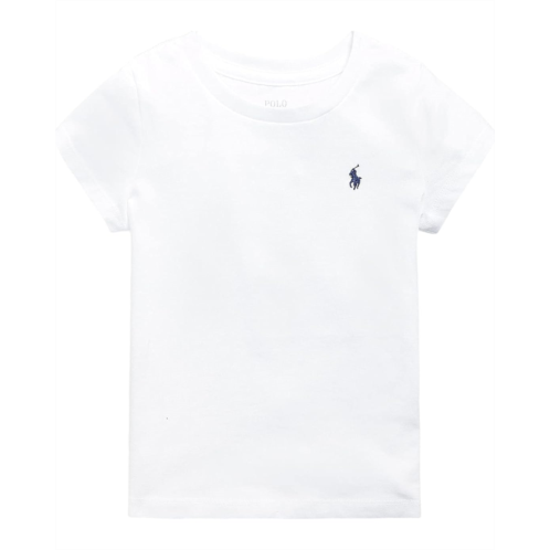 Girls Polo Ralph Lauren Kids Short Sleeve Jersey T-Shirt (Little Kids)