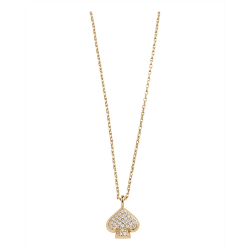 Kate Spade New York Everyday Spade Pave Mini Pendant