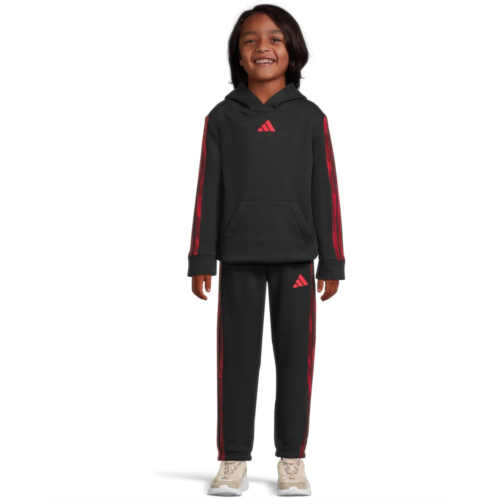 Adidas Kids Camo AOP 3S Fleece Pullover Joggers Set