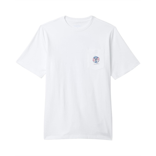 Vineyard Vines Kids USA Dog Life Short Sleeve Tee (Toddler/Little Kid/Big Kid)