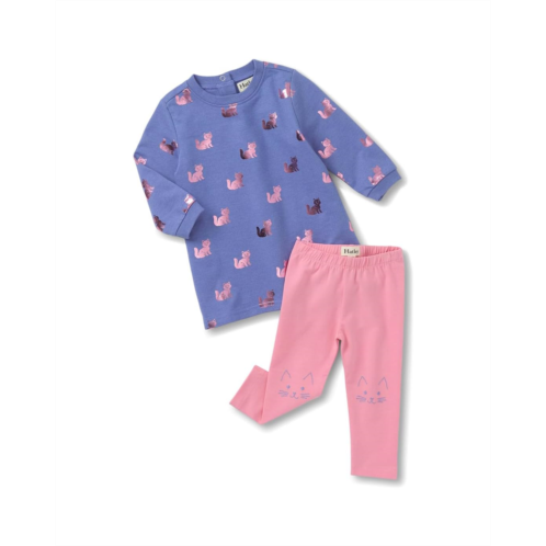 Hatley Kids Dress And Legging Set (Toddler)