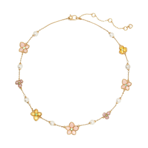 Kate Spade New York Pastel Petals Scatter Necklace