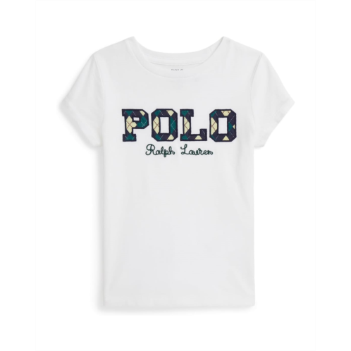 Girls Polo Ralph Lauren Kids Logo Cotton Jersey Tee (Toddler/Little Kid)