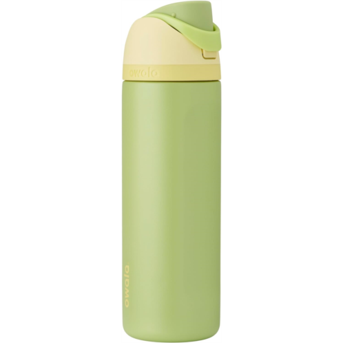 Owala Disney Princess FreeSip Insulated Stainless Steel Water Bottle with Straw for Sports and Travel BPA-Free Sports Water Bottle 24 oz Tiana
