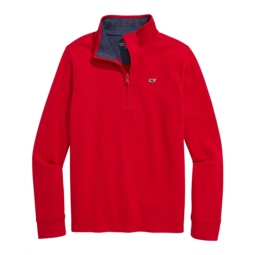 Boys Vineyard Vines Kids Saltwater Quarter Zip (Toddler/Little Kid/Big Kid)