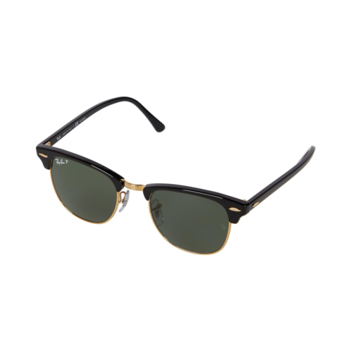 Ray-Ban RB3016 Clubmaster Polarized Sunglasses