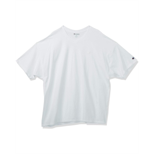 Mens Champion Classic Jersey V-Neck T-Shirt