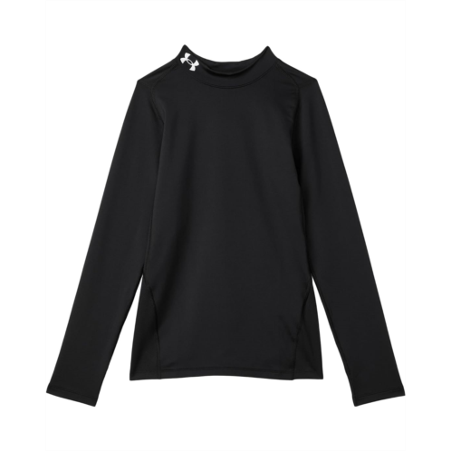 Boys Under Armour Kids ColdGear Armour Mock Long Sleeve T-Shirt (Big Kid)