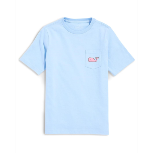 Vineyard Vines Kids USA Sticker Short Sleeve Pocket Tee(Toddler/Little Kid/Big Kid)