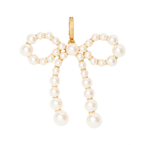 Kate Spade New York Spade Flower Pearl Long Necklace