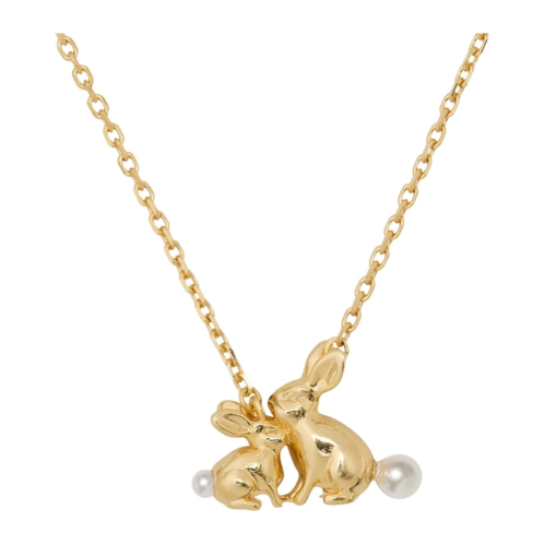 Kate Spade New York Love You Mom Bunny Pendant