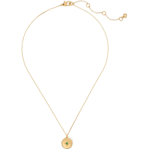 Kate Spade New York The Color Spark Collection Green Loyalty Medallion