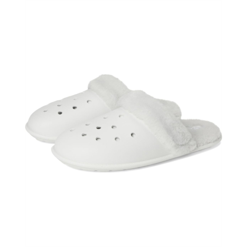 Crocs Classic Fuzz Scuff Slippers