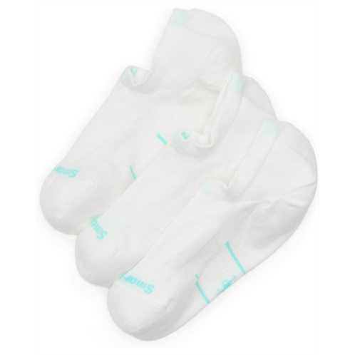 Womens Smartwool Run Zero Cushion No Show Socks 3-Pack