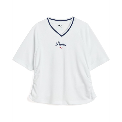 Girls PUMA Kids Showtime Mesh T-Shirt (Little Kid)