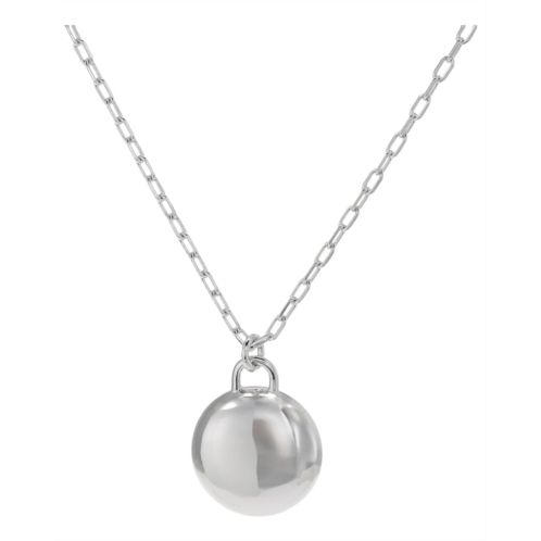 Marc Jacobs Logo Disc Enamel Logo Disc Pendant Necklace