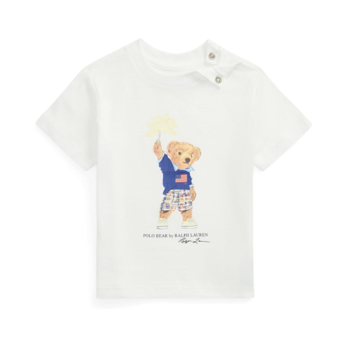 Boys Polo Ralph Lauren Kids Polo Bear Cotton Jersey Tee (Infant)