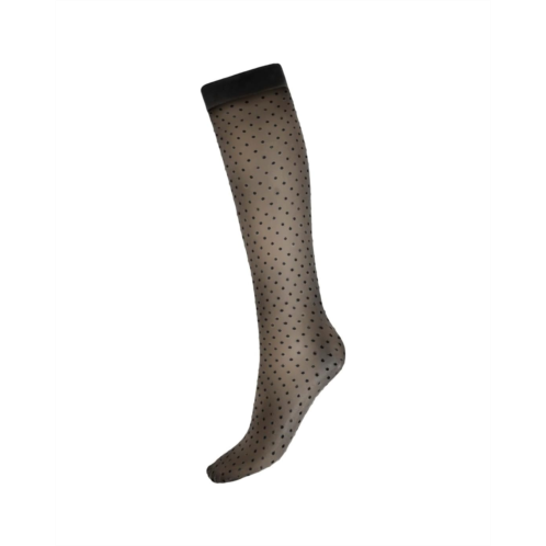 Wolford Multicolored Dot Knee Highs