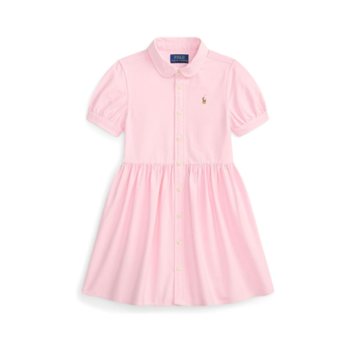 Girls Polo Ralph Lauren Kids Cotton Oxford Shirtdress (Toddler/Little Kid)