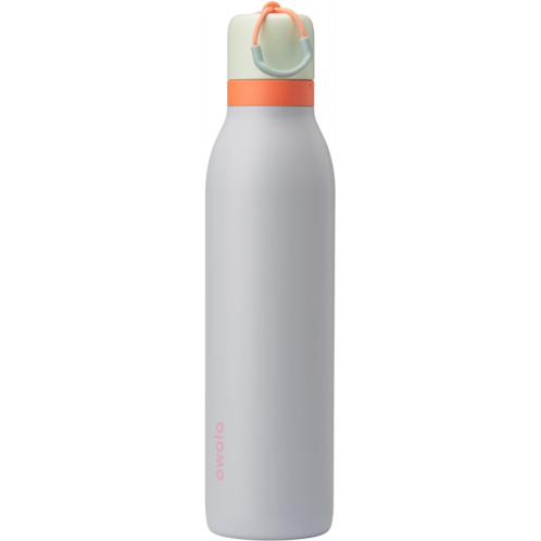 Owala FreeSip Twist Insulated Stainless Steel Water Bottle with Straw for Sports and Travel BPA-Free 24-oz Beach House