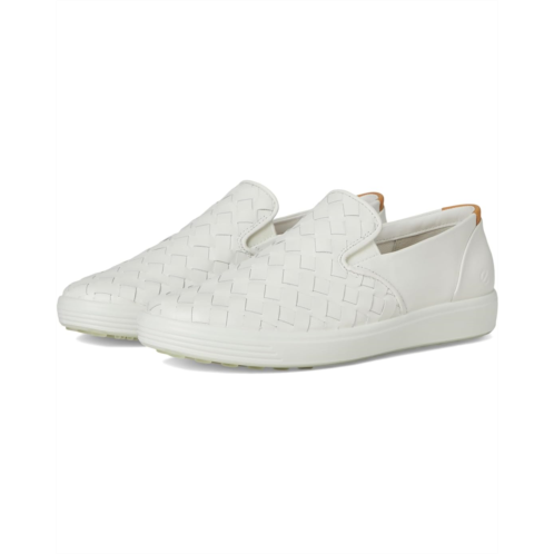 Womens ECCO Soft 7 Woven Slip-On 30 Sneaker