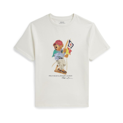 Boys Polo Ralph Lauren Kids Polo Bear Cotton Jersey Tee (Big Kid)