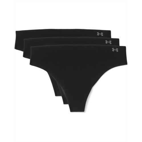 Womens Under Armour Seamless Thong - 3-Pack Solid