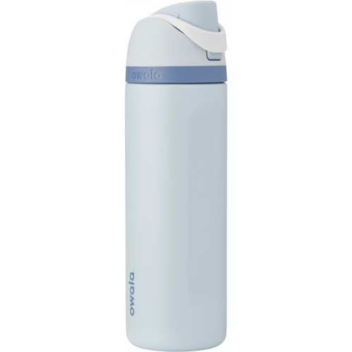 Owala Disney Princess FreeSip Insulated Stainless Steel Water Bottle with Straw for Sports and Travel BPA-Free Sports Water Bottle 24 oz Cinderella