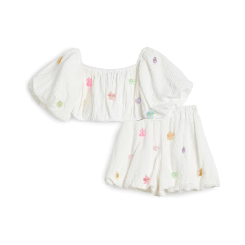 Lola and The Boys Cutie Hailey Charms Bubble Set (Toddler/Little Kid/Big Kid)
