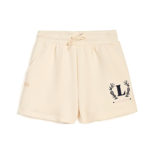 Girls Lacoste Kids Spacer Knit Shorts (Big Kid)