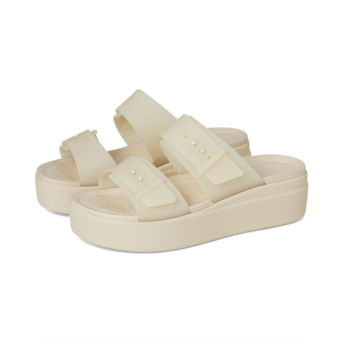 Crocs Brooklyn Buckle Low Wedge