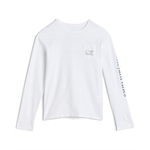 Vineyard Vines Kids Vintage Whale Long Sleeve (Toddler/Little Kid/Big Kid)
