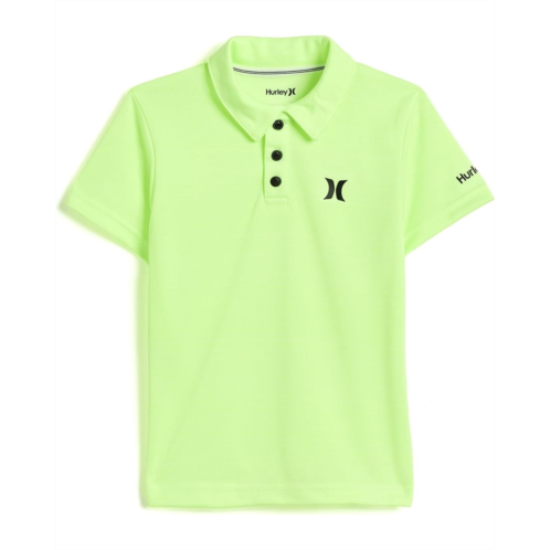 Boys Hurley Kids Dri-Fit Polo Shirt (Little Kid/Big Kid)