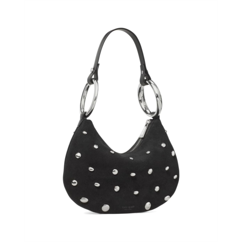 Kate Spade New York The Bangle Studded Suede Bag