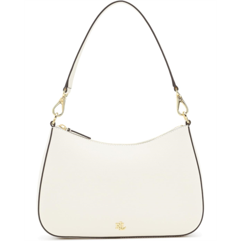 POLO Ralph Lauren Lauren Ralph Lauren Crosshatch Leather Medium Danni Bag