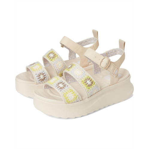 Womens Hey Dude Delray Buckle Cottage Crochet