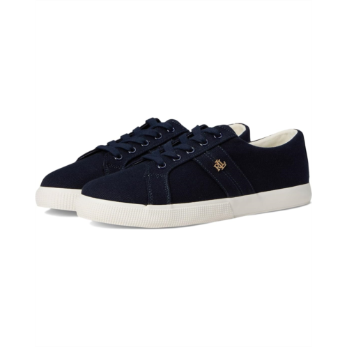 POLO Ralph Lauren Womens Lauren Ralph Lauren Janson II Canvas Sneakers
